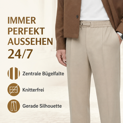 Flexible Komfort-Hose mit geradem Schnitt